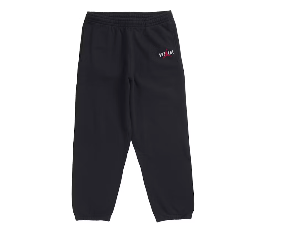 Supreme Jordan Sweatpant (FW24) Black